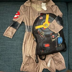Kids Ghostbusters Costume with Backpack
